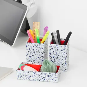 Westerse Moderne Stijl Kleine Hoge Kwaliteit Briefpapier Potlood Opslag Thuis Office Top Andere Bureau Organizer