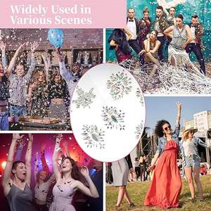 Diamante capezzolo pasticcini gioielli personalizzati Lingerie Sexy di cristallo capezzolo adesivo adesivo per il corpo e Sexy signora - Product Image 6