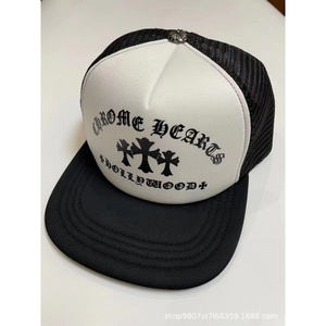 Gorra Trucker CH King <span class=keywords><strong>Taco</strong></span> 3 Cross Cap <span class=keywords><strong>de</strong></span> 6 Paneles, Nueva Moda 2023, Estilo Americano, Malla Transpirable, Unisex, Todas las Temporadas - Product Image 2