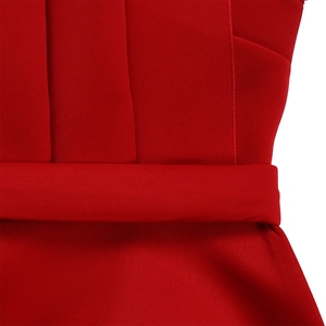 Abito Midi Vintage di Alta Qualità per Taglie Forti, Senza Spalline, Senza Maniche, Stile Impero con Pizzo 3D, Vestito Elegante da Donna - Product Image 2
