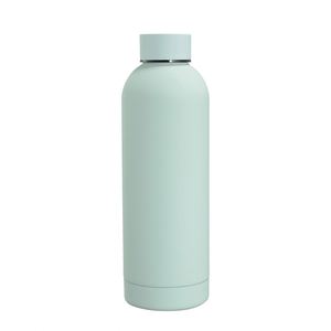 High Quality <b>750Ml</b> BPA Free Small Mouth Rubber Paint Double Wall Vacuum Thermal Sports Stainless Steel Water <b>Bottle</b> Flask - Product Image 5