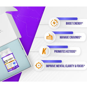 BIOCRICH Adelgazante Pérdida de peso Suplemento Dieta Cápsula Keto Bhb Fast Diet Pills K3 Sal Mineral 3 en 1 Cápsula - Product Image 4