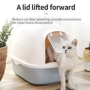 TaoTaohui Fabricant Grossiste Produits <span class=keywords><strong>de</strong></span> nettoyage <span class=keywords><strong>pour</strong></span> <span class=keywords><strong>chats</strong></span> <span class=keywords><strong>Toilette</strong></span> <span class=keywords><strong>pour</strong></span> <span class=keywords><strong>chats</strong></span> d'intérieur en plastique Bac à litière <span class=keywords><strong>pour</strong></span> <span class=keywords><strong>chats</strong></span> - Product Image 2