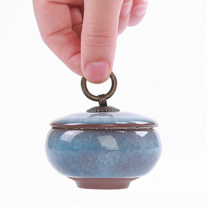 Mini pot à thé en céramique Portable fait à la main chinois petits pots scellés de Style Design Vintage <span class=keywords><strong>pour</strong></span> une utilisation en cuisine <span class=keywords><strong>pour</strong></span> des cadeaux - Product Image 2
