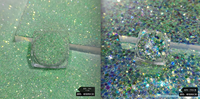 Paillettes Chunky Iridescent Résistantes aux Solvants en Vrac pour Boules à Neige, Gobelets en Époxy, Arts et Artisanat, Décorations pour Ongles et Slime