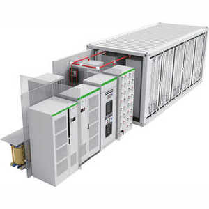Conteneur de stockage d'énergie industriel et commercial OEM, armoire 100KW/215KWh, refroidissement par air, batteries hybrides pour réseau - Product Image 4