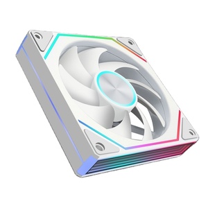 Ventilador de PC para Juegos, Colorido, con Diseño de Espejo Lateral, Bloque de Plástico, 120 mm, Ventilador de Refrigeración para PC, con Diseño de CD - Product Image 2