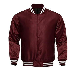 Chaqueta de invierno con mangas de cuero Varsity personalizable para hombre Venta caliente Casual Street Wear Diseño de moda - Product Image 1
