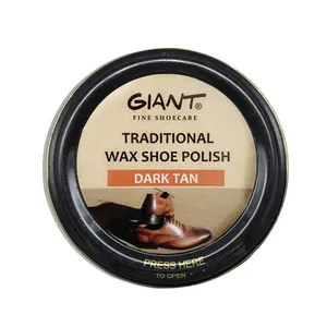 Traditional Smooth Leather Care Buff Cream for Leather Shine Leather Color Revive Customized Color Professional Shoe Polish