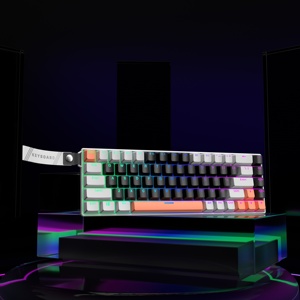 <span class=keywords><strong>Clavier</strong></span> de jeu 68 touches de fabrication OEM bon marché 65% <span class=keywords><strong>clavier</strong></span> <span class=keywords><strong>mécanique</strong></span> personnalisé filaire - Product Image 2