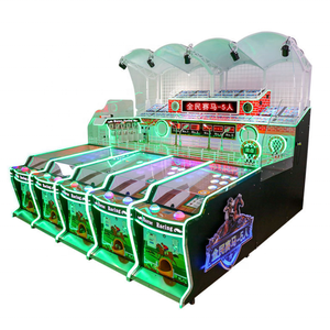 เครื่องเกมแข่ง<span class=keywords><strong>ม้า</strong></span> งานรื่นเริง แจกเงินรางวัล สำหรับผู้เล่น 5 คน - Product Image 6