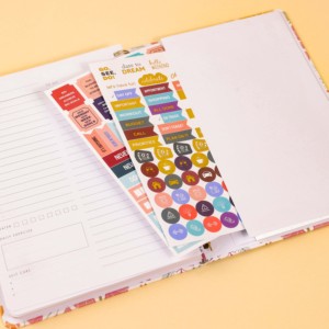 Agenda Personalizada con Impresión OEM, Tapa Dura, Espiral, con Adhesivo Personalizado - Product Image 5