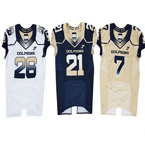 Neon Color American Football Jersey Men Youth Bright Bold Breathable Quick Dry Custom Team Logo OEM Wholesale Pakistan Factory - Product Image 1