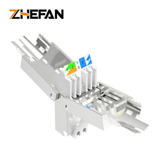 Rj45Cat7フィールドコネクタツールレスフィールド終端プラグシールド高速コネクタモジュラープラグツールフリー再利用可能 - Product Image 4