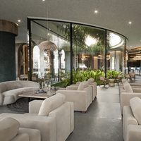 Ensemble de mobilier hôtelier sur mesure pour toute la maison, design intérieur moderne sur mesure, projet complet pour les hôtels-villas et les hôtels-appartements