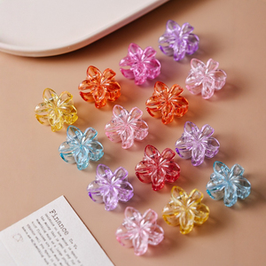 Popular Niche Design <b>Sweet</b> Colorful Cute Small Frangipani Hairpins Light Luxury Style Girl's Hairpin Wholesale Party Jewelry - Product Image 2