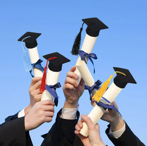 Mini gorra de médico con borla, tapa pequeña de seis colores para decoraciones de fiestas de eventos de graduación y botella de agua de diámetro - Product Image 3