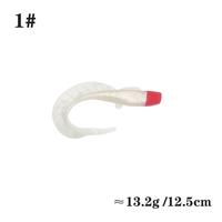 Leurre de pêche souple en PVC, type ver, multi-articulé, haute qualité, leurre grenouille artificiel, prix abordable, pour la pêche en rivière au marlin, Twister