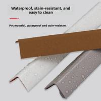 Protection d'angle en PVC robuste autocollante en forme de L pour meubles et panneaux muraux – Protection anti-collision en PVC