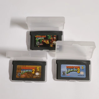 Retro video oyunu kartları eşek Kong ülke 2 3 oyun kartuşu için GameBoy Advance SP oyunları için GBA için