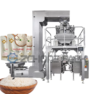Machine d'emballage multifonctionnelle automatique pour le pesage des graines, des céréales, des aliments pour animaux, du sel, du sucre, du riz, machine d'emballage sous vide automatique pour le riz - Product Image 4