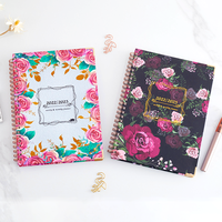 Agenda comercial con logotipo personalizado, libretas, libreta de planificación diaria, cuadernos y diarios con divisores de índice