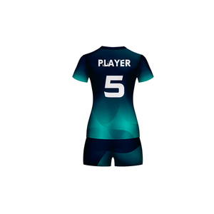 Completo da <span class=keywords><strong>Pallavolo</strong></span> Personalizzato da Donna con Design <span class=keywords><strong>a</strong></span> Sublimazione di Ultima Tendenza 2024 - Product Image 3