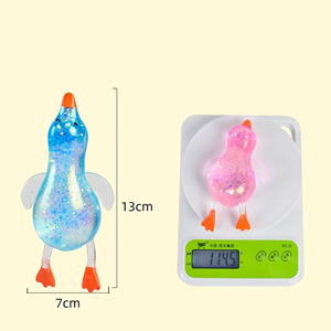 Juguete Antiestrés de Ganso y Pato Colorido de TPR con Maltosa y Azúcar Brillante, el Más Popular para Niños - Product Image 6