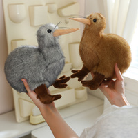 Peluche réaliste Kiwi, jouet en peluche de simulation, peluche personnalisée OEM ODM, Kiwi en peluche doux pour cadeau d'enfant