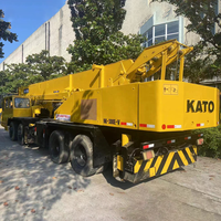 Grue mobile hydraulique d'occasion de 30 tonnes, grue mobile hydraulique d'origine Kato, haute qualité, bonnes performances, vente à prix réduit