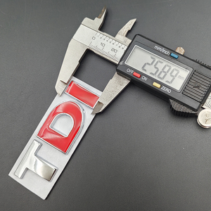 Emblema 3D in Metallo TDI, Badge per Griglia Frontale <span class=keywords><strong>Auto</strong></span>, Adesivo per <span class=keywords><strong>Volkswagen</strong></span> VW - Product Image 6