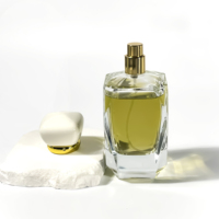 Flacon de parfum de nouvelle conception avec pompe pulvérisateur atomiseur 100 ml, flacons de parfum vides, conteneur cosmétique, flacon de parfum de luxe avec boîte