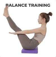 Almohadilla de Equilibrio para Yoga, Suministro de Fábrica, para Ejercicio y Fisioterapia, Antideslizante, Gruesa, Suave, de TPE, para Gimnasio en Casa y Fitness