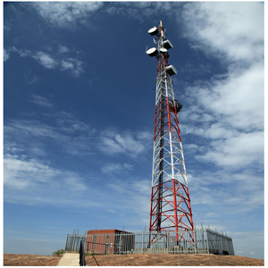 4-Leg Angle Steel <strong>Lattice</strong> <strong>Towers</strong> for 20m/80m 4G Communications Telecommunication Accessories - Product Image 2