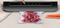 Support de rouleau de Machine de scelleuse de vide d'affichage à LED d'utilisation à la maison commerciale professionnelle pour le thermoscellage d'emballage alimentaire