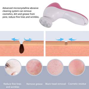 <span class=keywords><strong>Cepillo</strong></span> Exfoliante Facial 5 en 1, <span class=keywords><strong>Cepillo</strong></span> Eléctrico <span class=keywords><strong>para</strong></span> Limpieza Facial, Masaje y Cuidado de la Piel - Product Image 6