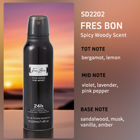 Fournisseur de parfums masculins originaux personnalisés, eau de toilette, déodorant 220 ml, parfumeur de haute qualité