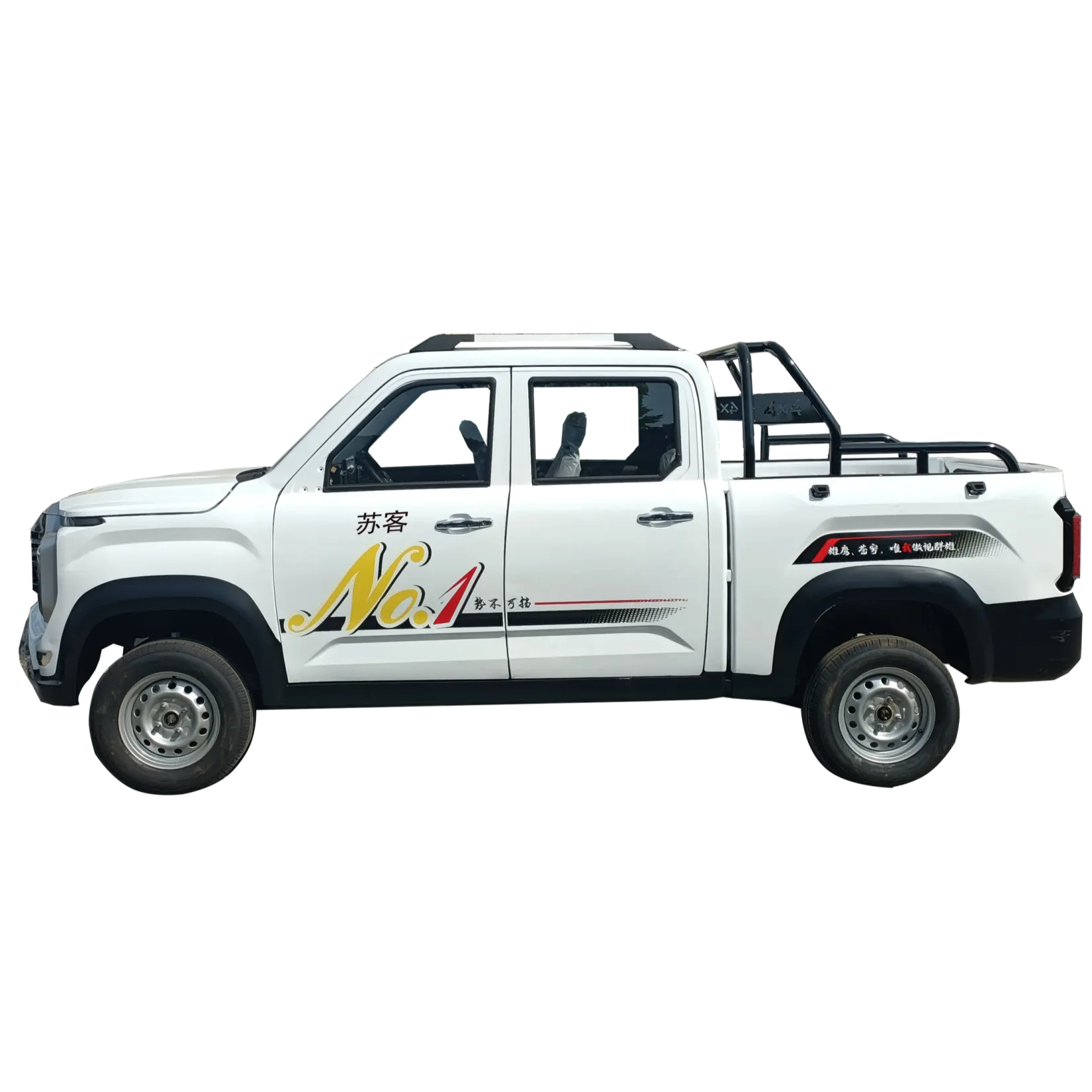 Truk Pickup Off-Road truk Mini elektrik termurah Pickup 4X4 dari Tiongkok