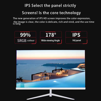 Monitor de Computadora Plano sin Marco de 19 Pulgadas, 1920x1080, 75Hz, Pantalla LED para Oficina, Directo de Fábrica