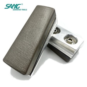 SANG Fickert diamanté à liant métallique, formule spéciale OEM, durable, 130mm 140mm 170mm, pour le polissage du quartzite et de la pierre technique - Product Image 5
