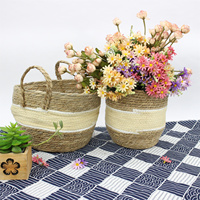 Paniers de rangement en corde de paille tissée, cordage de paille personnalisé de haute qualité, offre spéciale