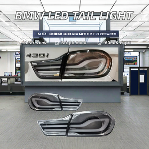 SJC ใหม่สัญญาณไฟเลี้ยว lci ไฟท้าย LED เต็มเลนส์ใส6000K 36W 12V สำหรับ3ชุด F30 F35 2012-2018 - Product Image 2