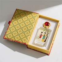 Vaporisateur de parfum vide au design unique irrégulier de luxe personnalisé avec boîte d'emballage