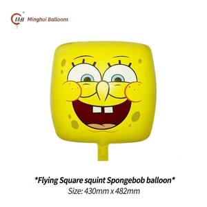 Palloncino in Foil di <span class=keywords><strong>SpongeBob</strong></span> SquarePants, Palloncino Mylar di <span class=keywords><strong>SpongeBob</strong></span> e <span class=keywords><strong>Patrick</strong></span> Star, Decorazione per Feste di Compleanno a Tema Cartoni Animati per Bambini - Product Image 4