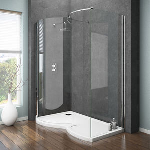 Box Doccia in Melamina di Alta Qualità a Prezzo Conveniente, Porta Doccia per Camper con Telaio Liscio, Vetro per Bagno - Product Image 5