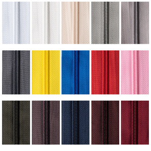 Nhà máy sản xuất khóa kéo tùy chỉnh 3 # 5 # 7 # 8 # 10 #   Khóa kéo nylon cho túi xách, vali, kéo cuộn - Product Image 6