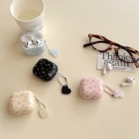 Étui à imprimé floral frais pour AirPods Pro 2 1 et AirPods 4 3 2, housse de protection sans fil Bluetooth