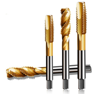 Xoắn Ốc Fluted Tr HSS Carbide Mẫu <span class=keywords><strong>Taps</strong></span> Máy Tay <span class=keywords><strong>Taps</strong></span> HSS Chủ Đề DIN352 HSS-E - Product Image 1