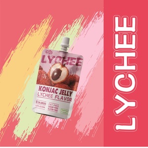 Vente en gros d'une alimentation saine Konjac Snack faible en calories sans gras sans sucre saveur fruitée aliment instantané sans gluten sous emballage en sac - Product Image 2