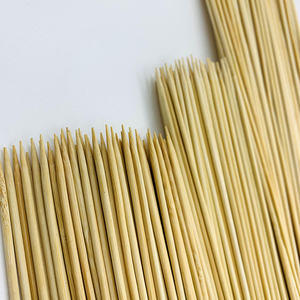 <span class=keywords><strong>Pinchos</strong></span> de bambú para salchichas, kebabs, gambas, carne de barbacoa, puntas semipuntiagudas - Product Image 2